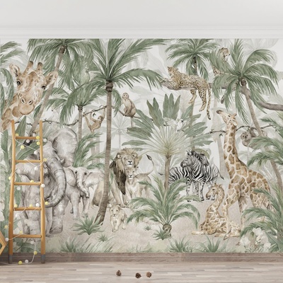 Decono Детски Фототапет Джунгла 2