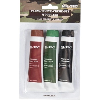 Mil-Tec Комплект за боядисване на дърво WOODLAND CAMO PAINT SET на Mil-Tec (16332000)