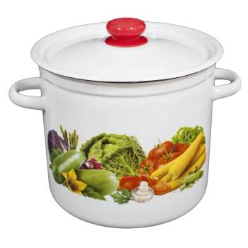 Image 1 of Новомосковская посуда Тенджера 5.5 л. микс декор (0129221)