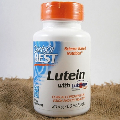 Doctor's Best Lutein s Lutemax 20 mg x 60 kapslí