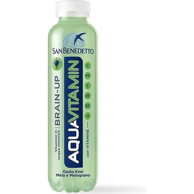 Aquavitamin BRAIN-UP Kiwi jablko a granátové jablko 12 x 400 ml