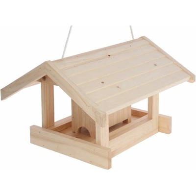 Kerbl Leitenberg Závesné kŕmidlo pre vtáky 40 x 32 x 24,5 cm drevo 87047