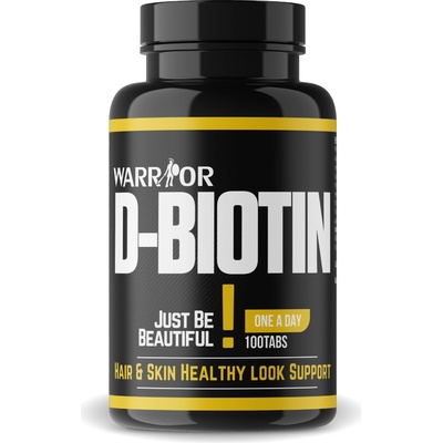 Warrior D-Biotín 100 tabliet
