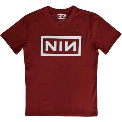 Nine Inch Nails tričko Classic Logo červené