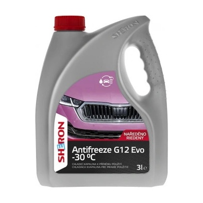 Sheron Antifreeze G12 Evo -30 °C 3 l