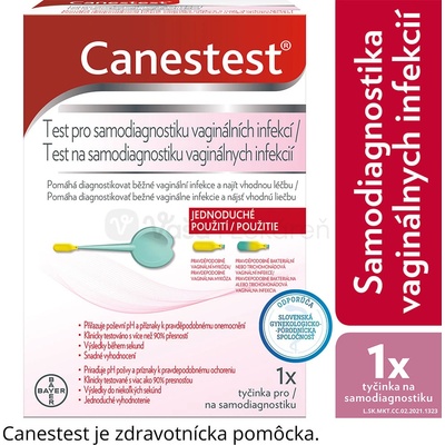 Canestest test pro samodiagnostiku vagin.infekcí