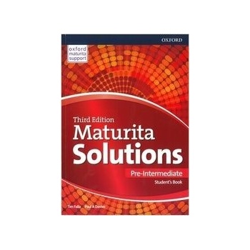Maturita Solutions 3rd Edition Pre-Intermediate Student's Book