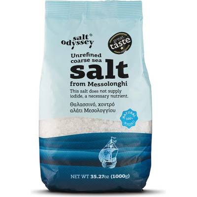 Grécka soľ Salt Odyssey hrubá 1kg