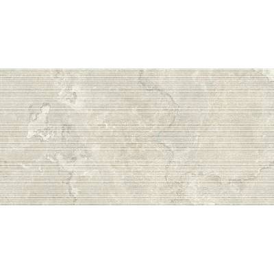 EBS Dorset dekor 60 x 120 cm ribbed cross cut bianco matný 1,44m²