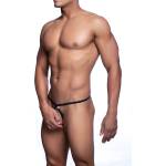 MOB Tear Drop Thong Black S/M