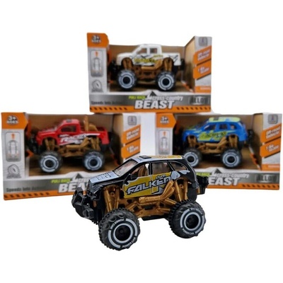 Lamps Auto Jeep kovové 9cm čierna 1:64