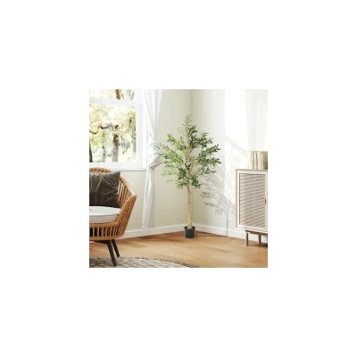HOMCOM Umělý olivovník 150 cm | zelený