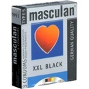 Kondómy, prezervatívy Masculan XXL Black 3 ks