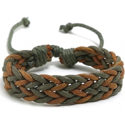 Izmael náramek Zerrin Hnědá/Zelená KP33173