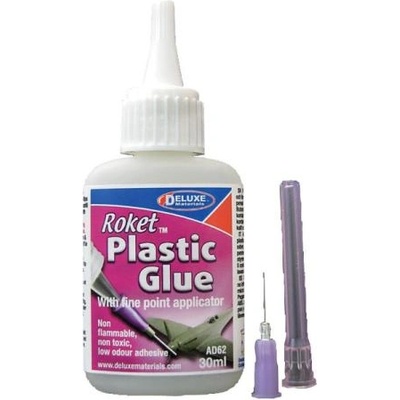 Deluxe Materials Roket Plastic нетоксично лепило за пластмасови модели 30ml