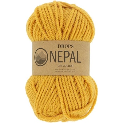 Drops Nepal UNI 2923 zlatožltá
