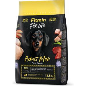Dibaq Fitmin For Life Мини храна за дребни кучета 2, 5 kg