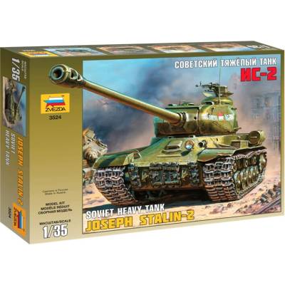 Zvezda ťažký sovietsky tank IS-2 (1:35)