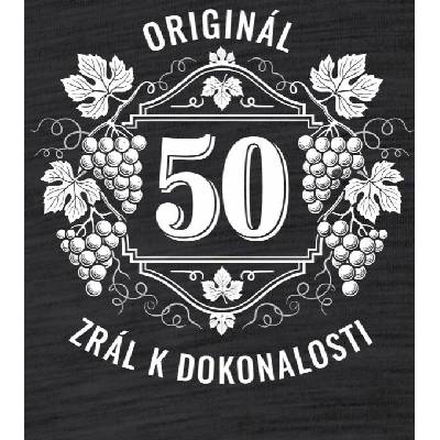 123TRIKO termoska Zrál k dokonalosti, 50, bílý tisk 500 ml
