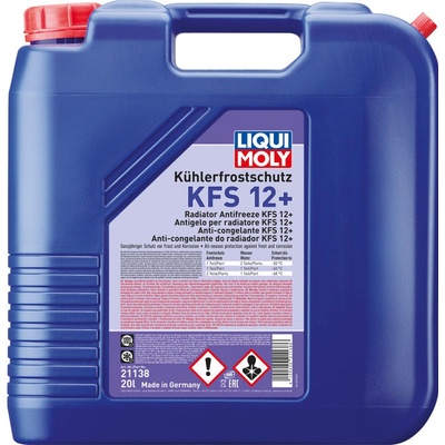 Liqui Moly 21138 Radiator Antifreeze KFS 12+ 20 l