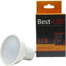 Best-LED LED žárovka GU10, 5W 40W , teplá bílá 90BGU105440W