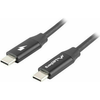 Lanberg CA-USBA-11CC-0010-BK USB 2.0, USB B, 1m, černý