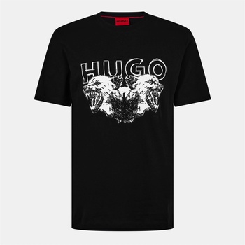 Image 1 of Hugo Тениска Hugo Men's Durro 01 Regular Fit T-Shirt - Black 001