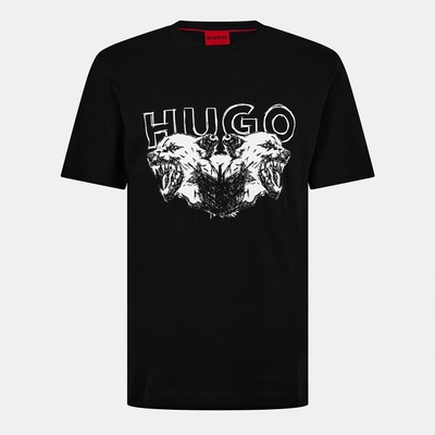 Hugo Тениска Hugo Men's Durro 01 Regular Fit T-Shirt - Black 001