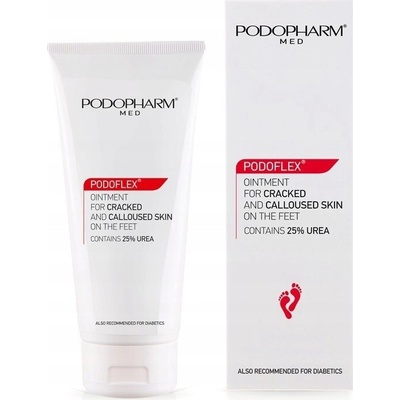 Podopharm Krém na nohy na popraskané paty s ureou 25% 75 ml
