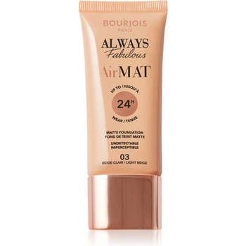 Bourjois Air Mat Foundation make-up SPF10 3 Light Beige 30 ml
