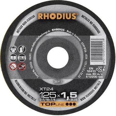 Rhodius диск за алуминий Ф125х1.5 rhodius-xt24 (205911)