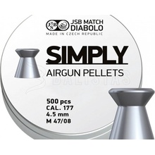 Diabolky JSB Simply 4,5 mm 500 ks