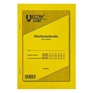 VECTRALINE Печатни касови бележки VECTRALINE A/5 25x2 листа DF200/D (DF200/D)