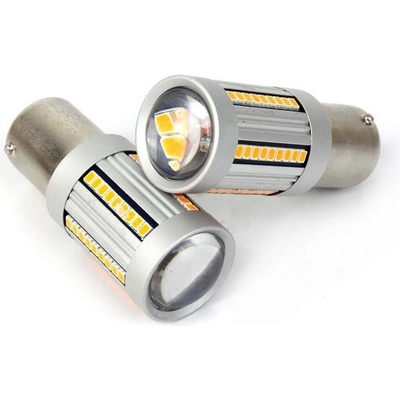 LED blinkry P21W BA15S - vysokosvítivé - ledpodsviceni.cz, 2x22W, 2.100lm, 12V