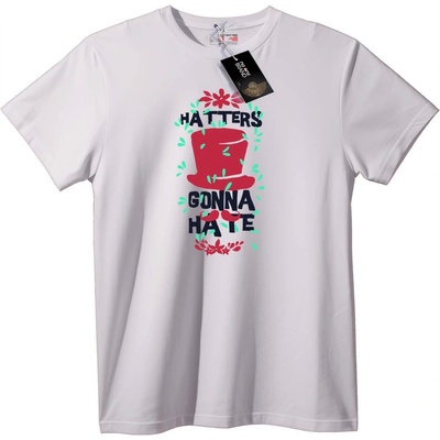 NOONEBRAND Тениска Шапкаджии ще мразят - 2XL, Black
