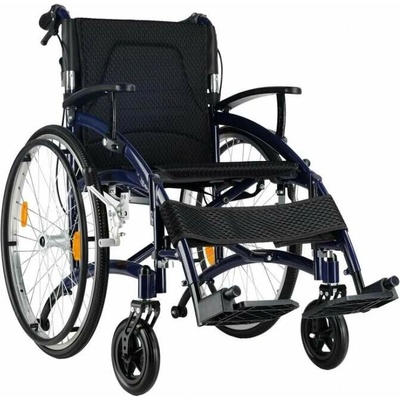 Timago ľahký invalidný vozík Exclusive-Tim Light šírka 46 cm modrý pevné kolesá