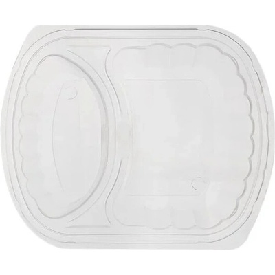 Intertan SA Viečko na menu box PP, transparent dvojdielny, M W k miske:Q
