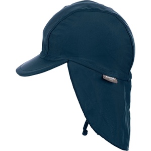 Sterntaler Детска шапка с козирка Sterntaler Kid's Peaked Cap with Neck Protection with Cord Cap - Navy Blue - размер 45 cm (904-1911-0312)