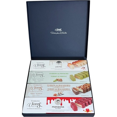 Torrons Vicens set mandlového nugátu excelent mix 4 x 300 g