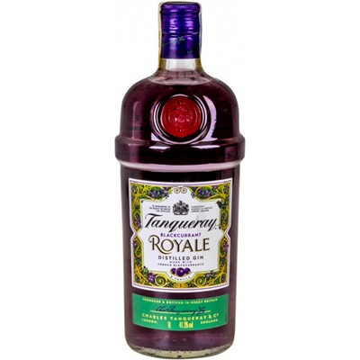 Tanqueray Blackcurrant Distilled Gin 41,3% 1 l (holá láhev)