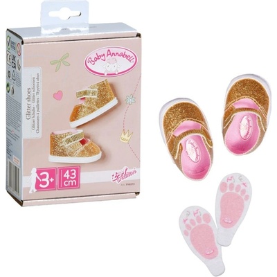 Zapf Creation Baby Annabell botičky zlaté s růžovou sponou