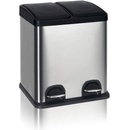 Brilanz Koš recyklovací odpadkový nerezový SAVERY 40 l 2 x 20 l