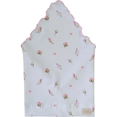 ESITO Dívčí šátek na hlavu Jemný kvítek bílá – Zboží Dáma