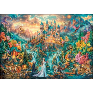 Clementoni - Puzzle Legends of the Hidden Realms - 2 000 piese