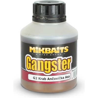 Michal Kučera MIKBAITS Mikbaits Gangster booster 250ml - G2 Krab Ančovička Asa