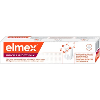 Elmex Паста за зъби Elmex Anti-Caries Professional, 75мл (8718951279551) (8718951279551)