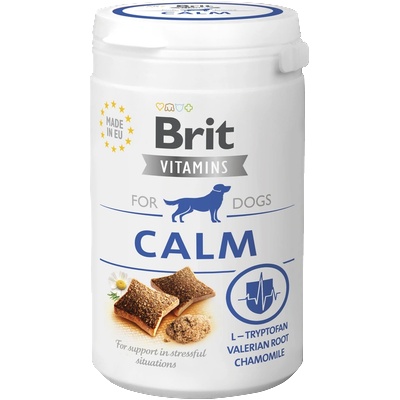 Brit Vitamins Calm - Функционална хранителна добавка за кучета под формата на лакомство с успокояващ ефект 150gr