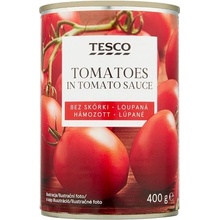 Tesco Lúpané celé paradajky v paradajkovej šťave 400 g