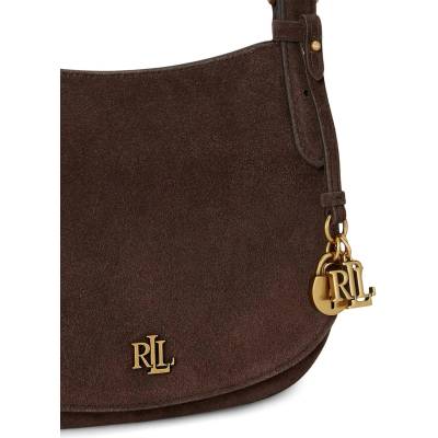 Ralph Lauren чанта crossbody дамска от велур (431P15642)