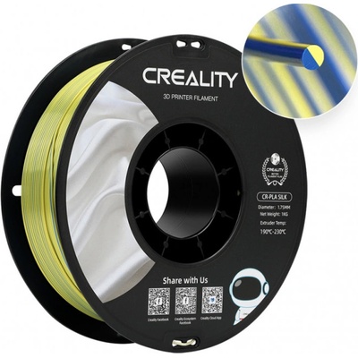 Creality CR-Silk PLA Filament, žlutomodrá 1 kg, 1,75 mm – Zboží Mobilmania